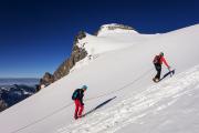 Glacier et sommet des Rouies