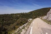 Montée au col de la Ligne