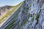 Dernière difficulté dans le Pas de l'Ours