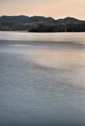 Coucher de soleil sur le lac d'Aiguebelette