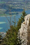 Vue sur le lac d'Aiguebelette