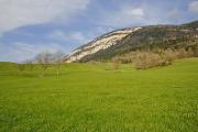 Le Mont Grêle vu depuis Attignat-Oncin