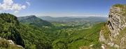 Panorama sur la région d'Aix-les-Bains