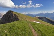 Crête de la montagne de Sulens