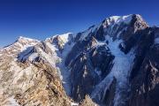 "Grand" Mont Blanc vu depuis le "petit"