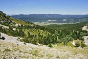 Le plateau du Vercors apparaît