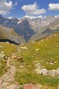 Descente dans les prairies