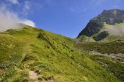 Montée en direction du Col de la Perche