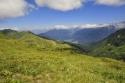 Descente vers le Col d'Arbarétan