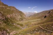 Descente dans la vallée d'Avérole