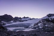 Lac et glacier du Grand Méan