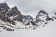 Le lac des Vaches... sous la neige