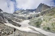 Au pied du glacier du Says