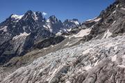 Pelvoux et glacier Blanc