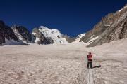 Dernier regard sur la Barre des Ecrins