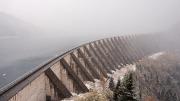 Barrage de Roselend fantomatique...