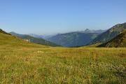 Massif du Beaufortain et des Bornes-Aravis dans le fond