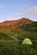 Un bien joli plateau pour un bivouac