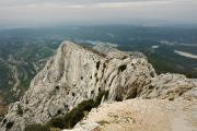 Les crêtes de la montagne