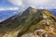 Belle crête en direction de la Dent du Corbeau