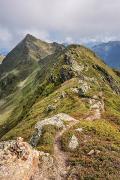 Belle crête en direction de la Dent du Corbeau