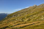 Belle lumière du matin depuis le refuge de l'Arpont