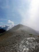 La Tête Nord des Fours dans les nuages