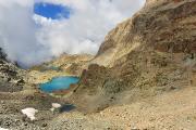 Descente sur les lacs des Forciolline