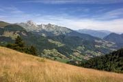 Paysage bucolique des Aravis