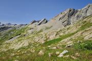 Au centre, le col de la Grande Ecaille semble impressionnant