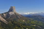 Mont Aiguille depuis le Pas de l'Aiguille