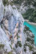 Descente en rappel du Galetas