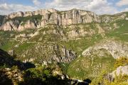 De retour au-dessus des gorges