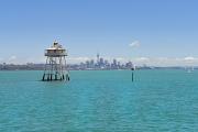 Belle vue sur la baie d'Auckland