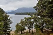 Lac Manapouri depuis la plage de Moturau Hut