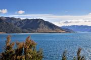 Lac Hawea, que de bleu !