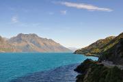 Lac Wakatipu, route depuis Queenstown