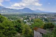 Vue depuis le chateau de Bled