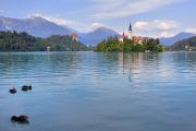 Lac de Bled et son église Sainte-Marie