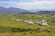 Les chalets d'alpage de Velika Planina