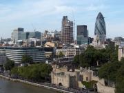 Londres vue depuis le Tower Bridge