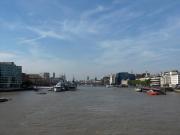 La Tamise vue depuis le Tower Bridge