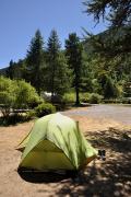 Camping tranquille à Larche