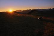 Etape 3 - Premiers rayons de soleil au col des Mattes