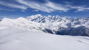 Superbe panorama sur le Mont Blanc