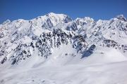 Le Mont Blanc toujours présent